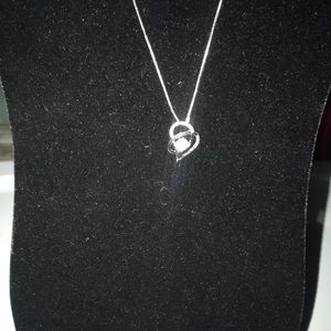 New sterling silver heart necklace beautiful